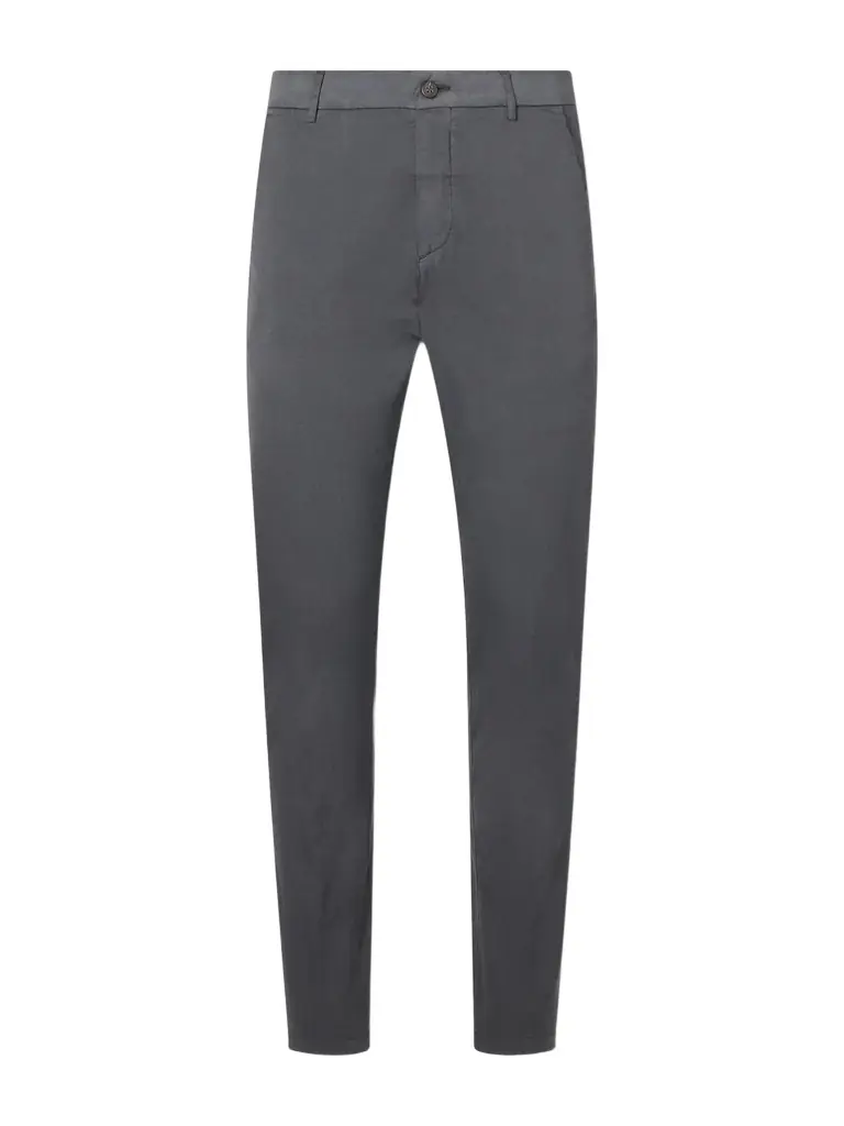 ELEVENTY Straight-Leg Pleated Stretch Cotton and Silk-Blend Trousers - Men