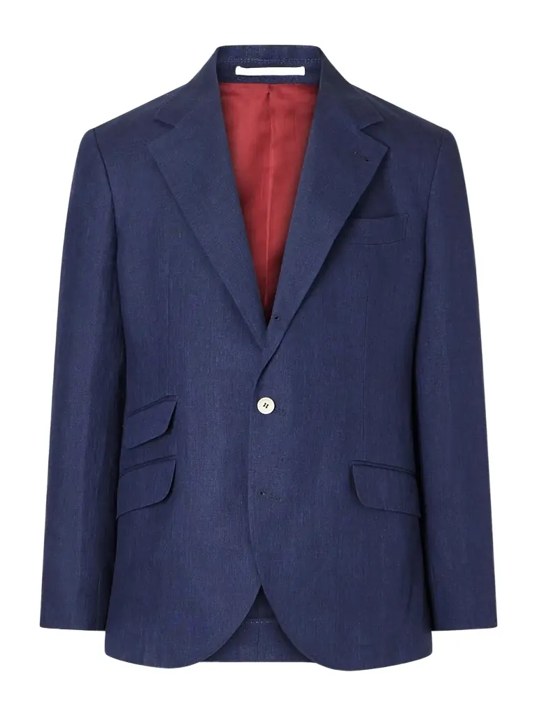 Brunello Cucinelli Linen Suit Jacket - Men