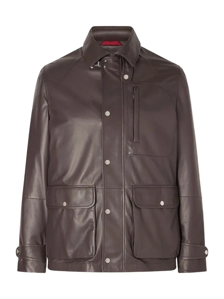 Brunello Cucinelli Leather Jacket - Men