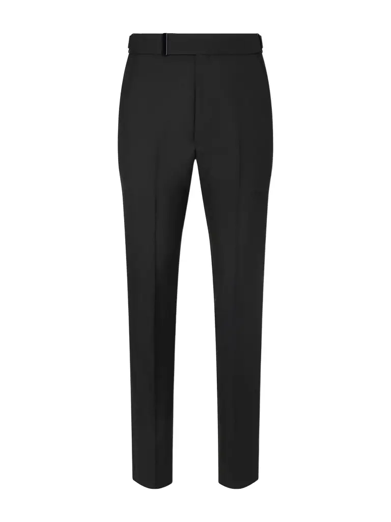 Tom Ford Atticus Straight-Leg Wool and Mohair-Blend Suit Trousers - Men