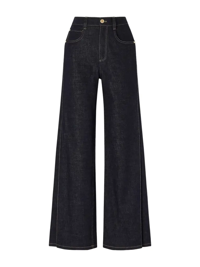 Brunello Cucinelli High-rise Wide-leg Jeans