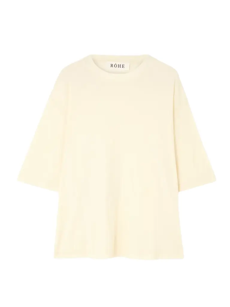 RÓHE Oversized Wool-jersey T-shirt