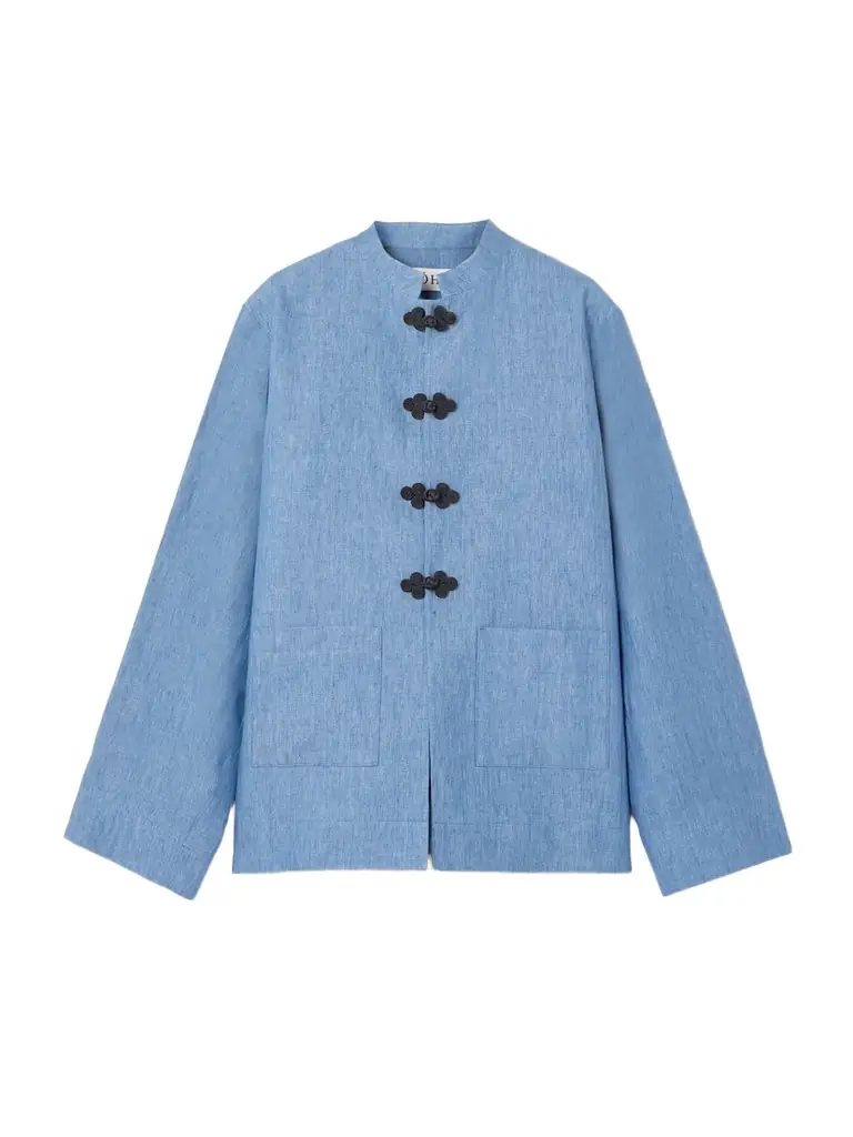 RÓHE Mandarin Linen Jacket