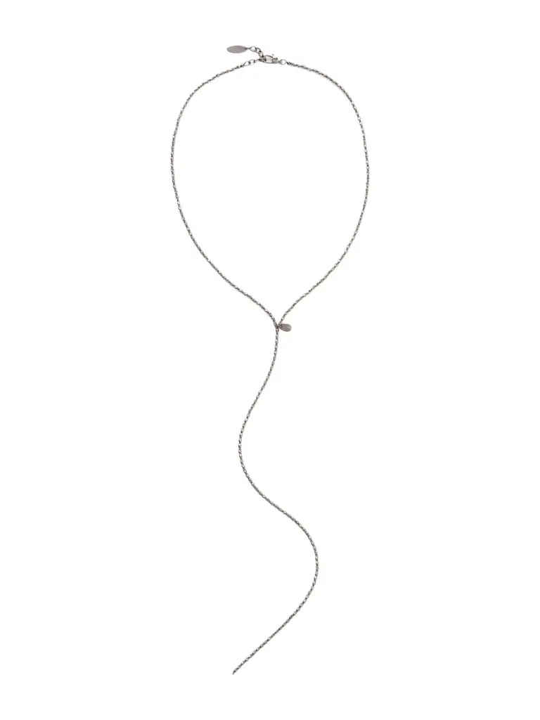 Brunello Cucinelli Beaded Silver Necklace