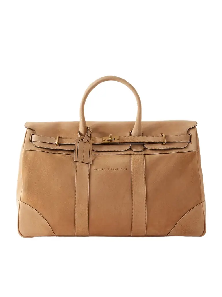 Brunello Cucinelli Suede Weekend Bag - Men