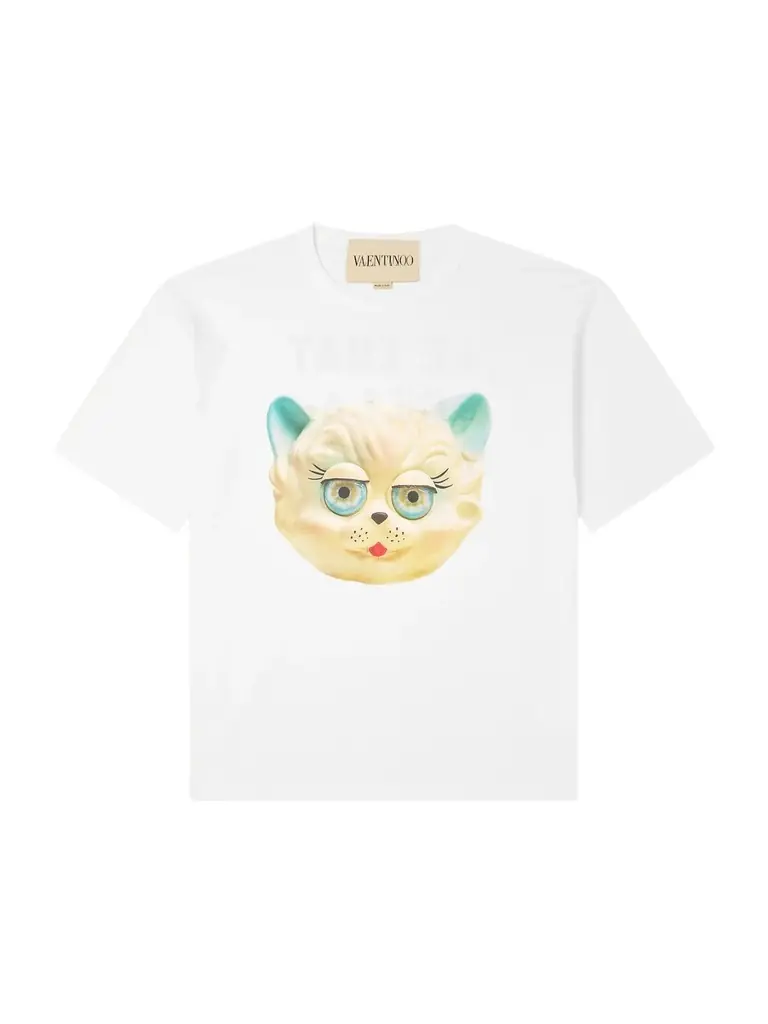 Valentino Garavani Le Chat De La Maison Printed Cotton-Jersey T-Shirt - Men