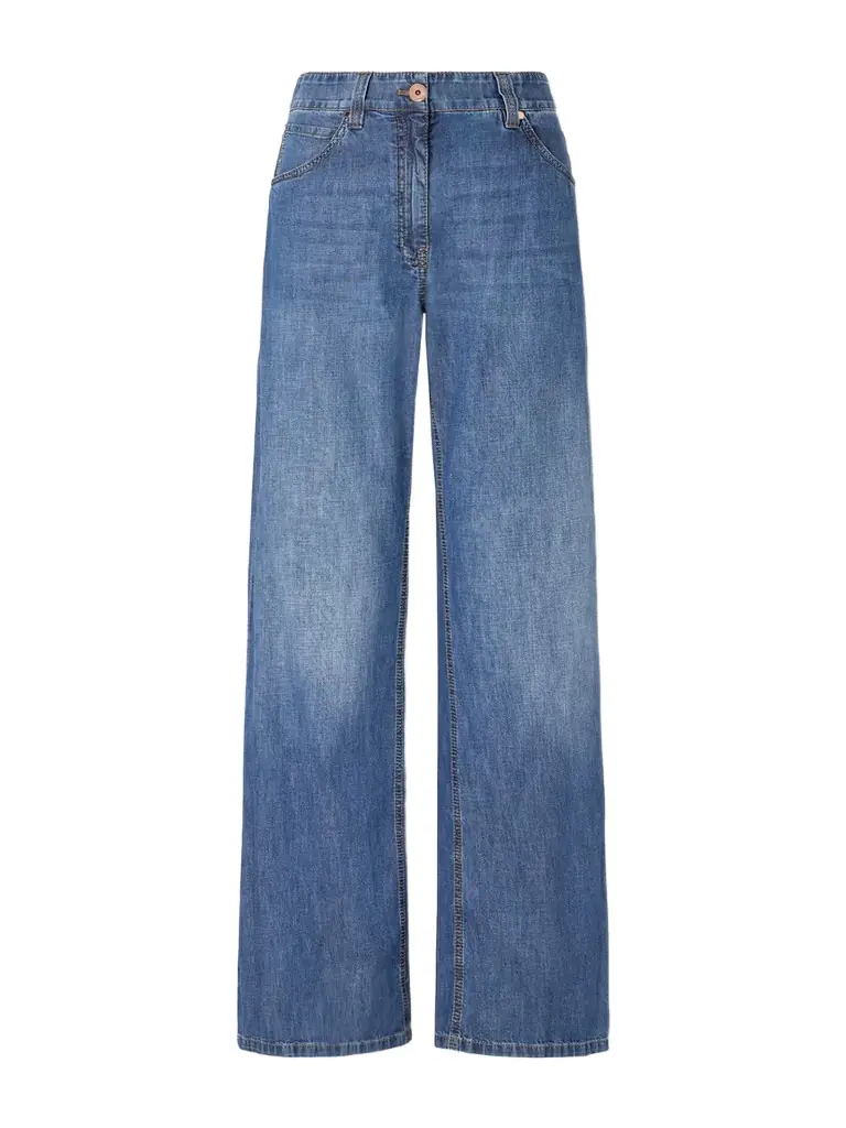 Brunello Cucinelli Mid-rise Wide-leg Jeans