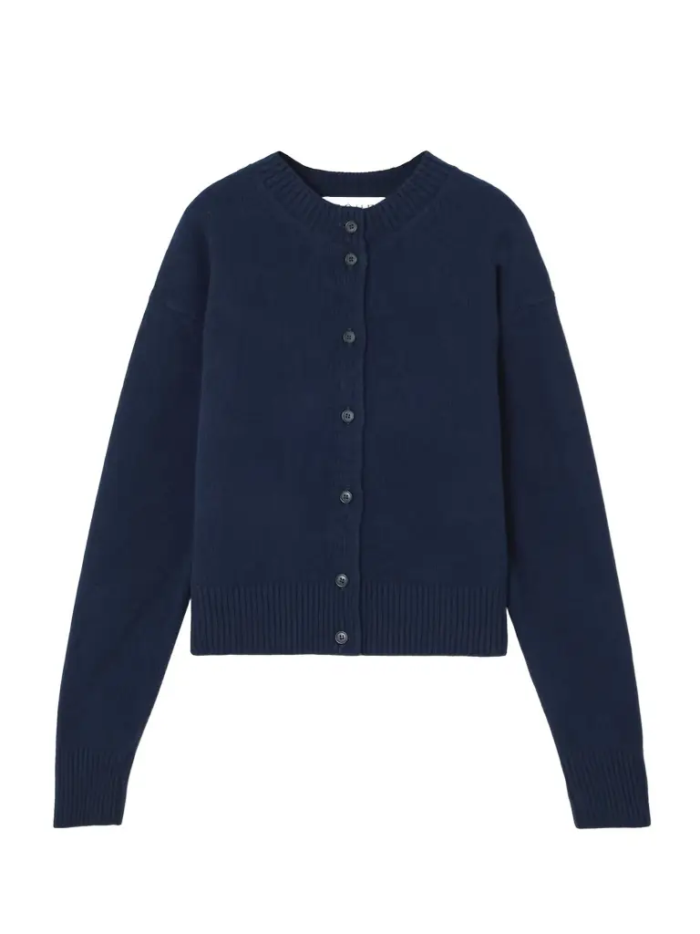 RÓHE Cropped Wool-blend Cardigan