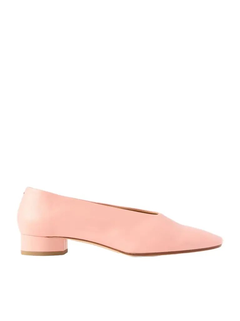 aeyde Delia Leather Pumps