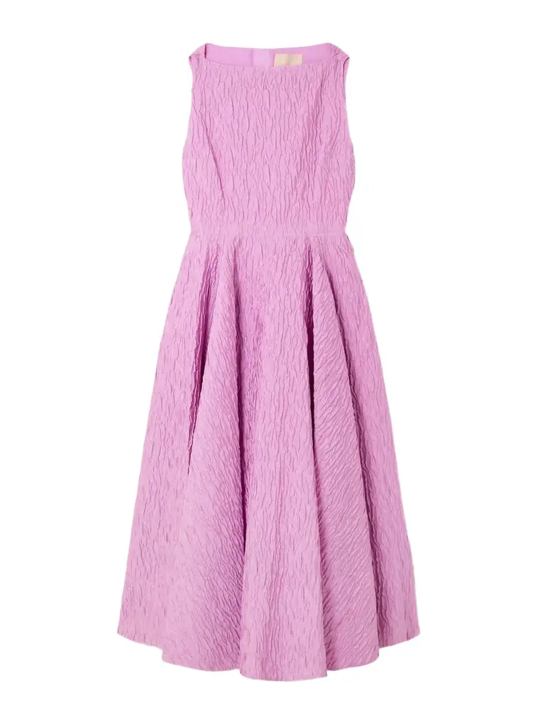 Roksanda Tera Cloqué Midi Dress