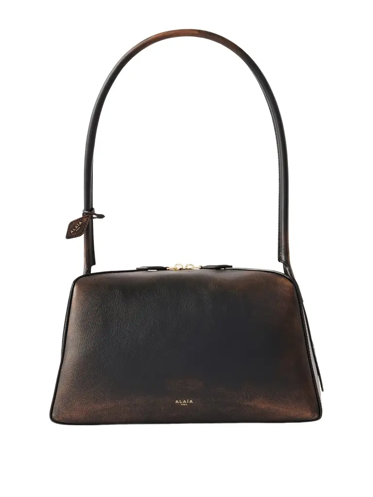 Alaïa Le Bulldog Leather Shoulder Bag