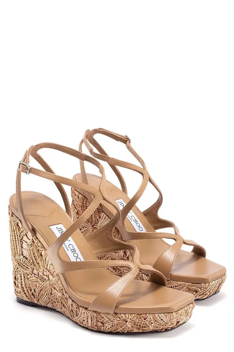 Jimmy Choo Ayla Wedge 85