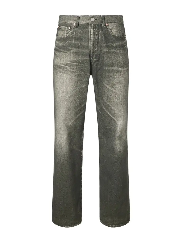 Our Legacy Third Cut Straight-Leg Printed Jeans - Men