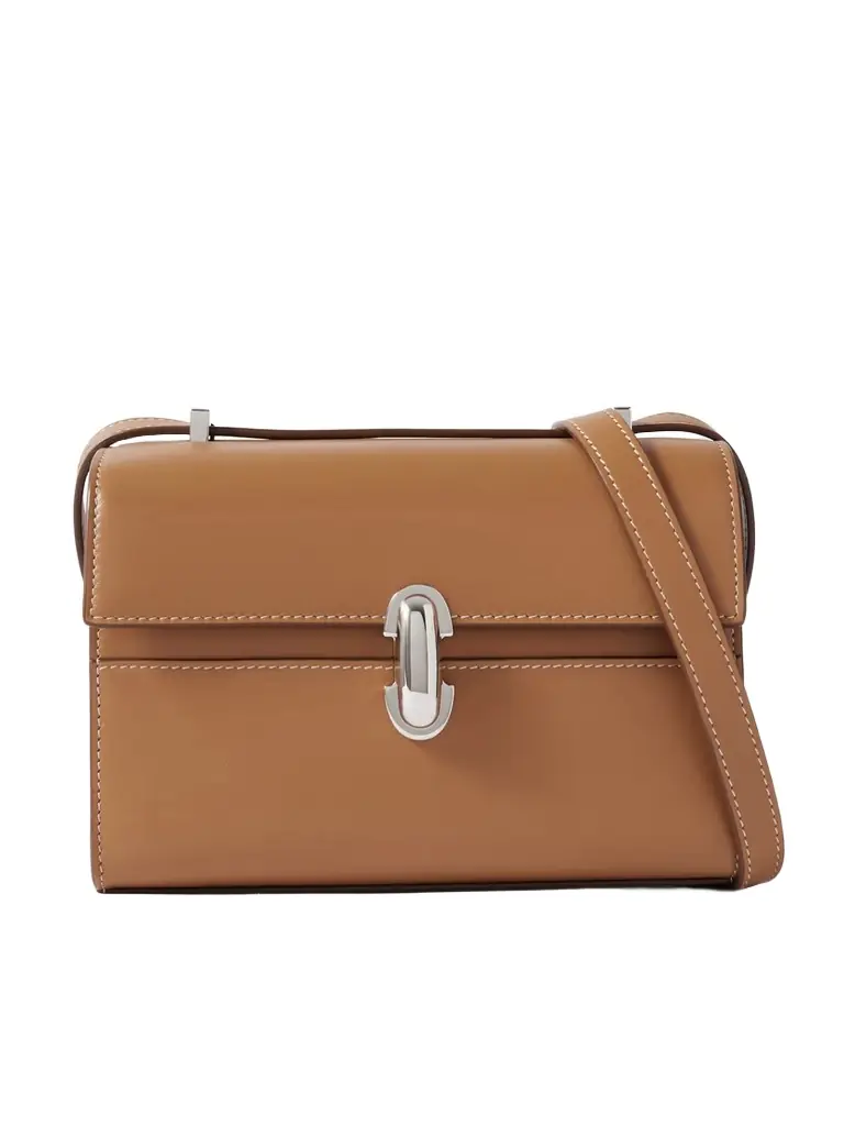 Savette Symmetry Leather Tote