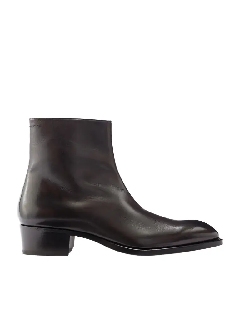 Tom Ford Vincent Leather Boots - Men
