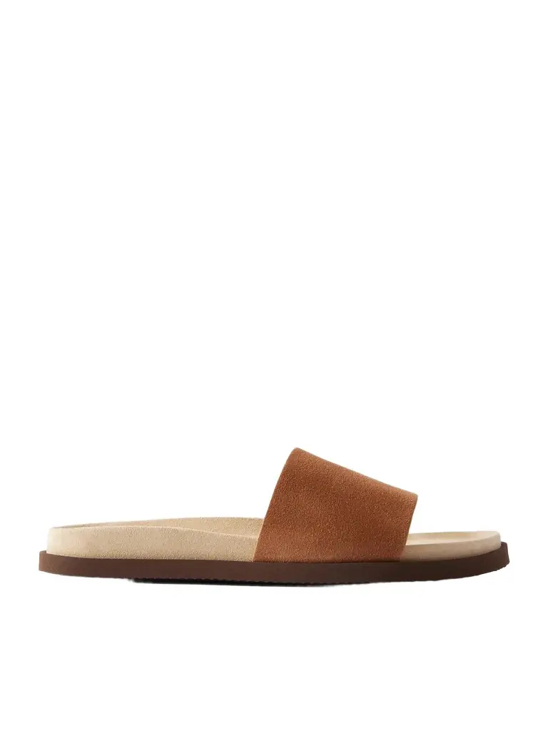 Brunello Cucinelli Suede Slides - Men