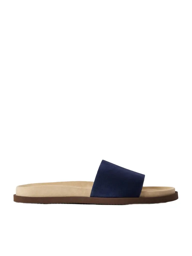 Brunello Cucinelli Suede Slides - Men