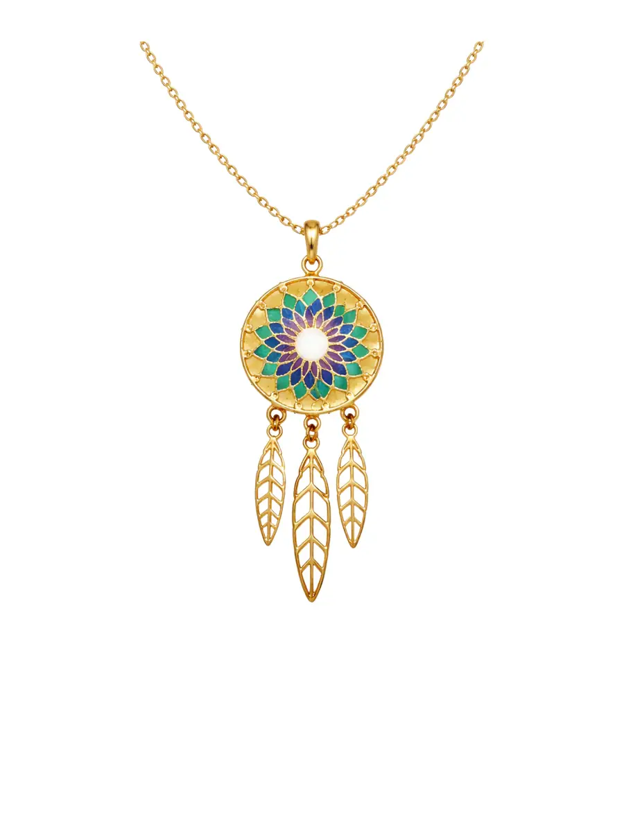 Wish Fine Jewelry 14K Gold Catch dreams pendant