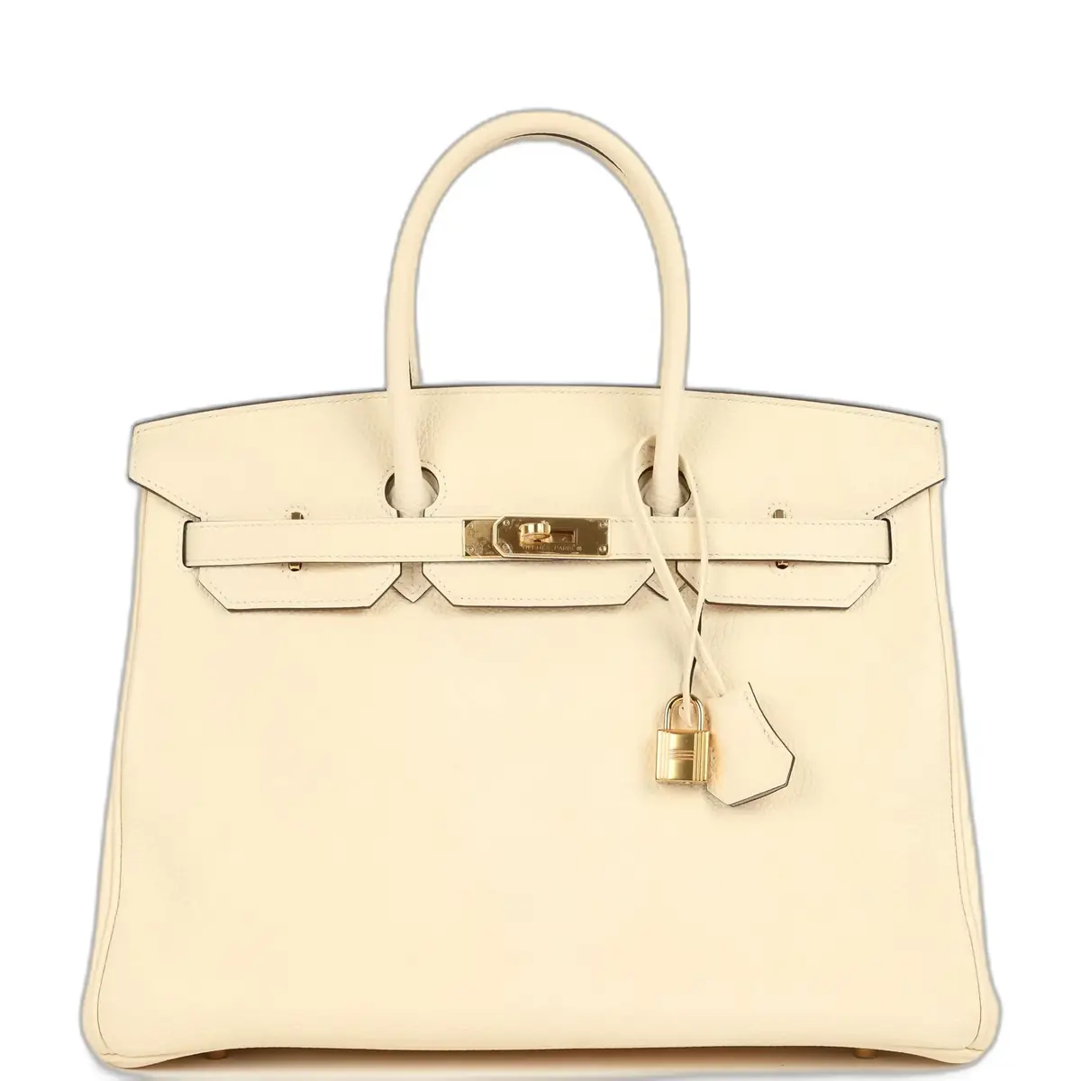 hermes Hermes Birkin 35 Nata Clemence Gold Hardware