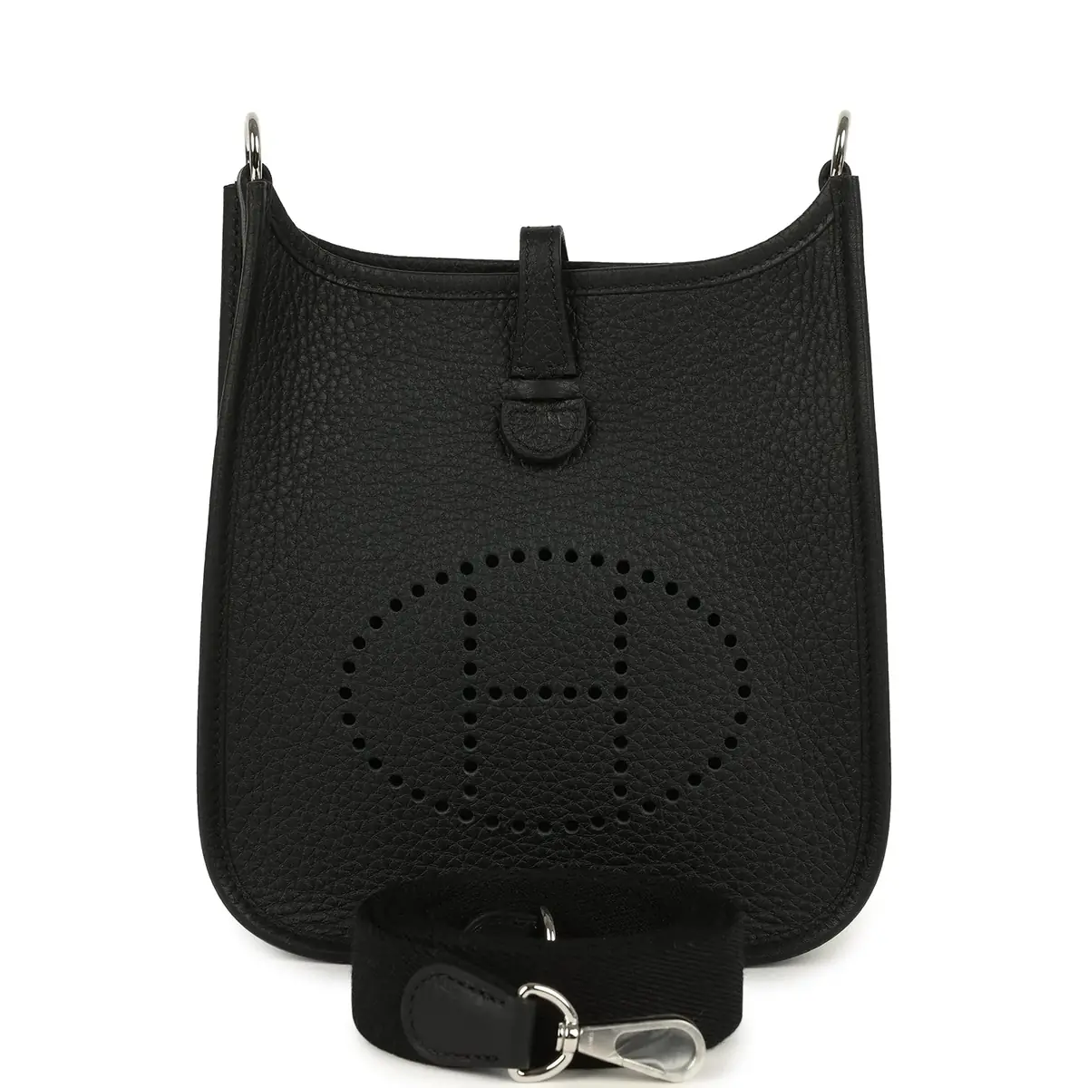 hermes Hermes Evelyne TPM Black Clemence Palladium Hardware