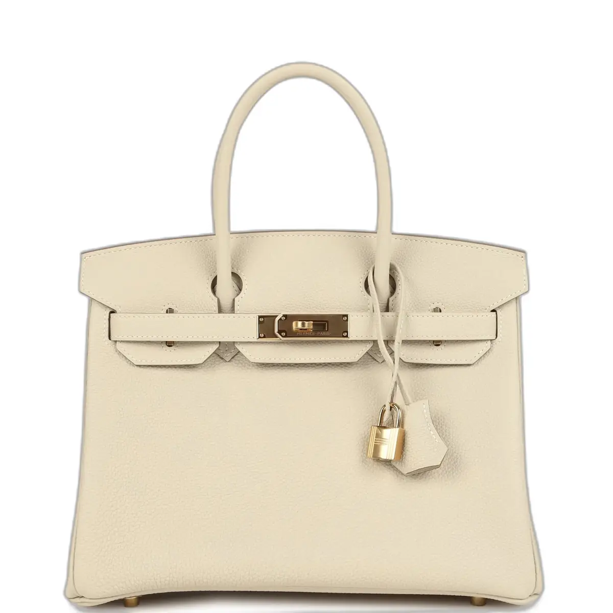 hermes Hermes Special Order (HSS) Birkin 30 Craie Togo Permabrass Hardware