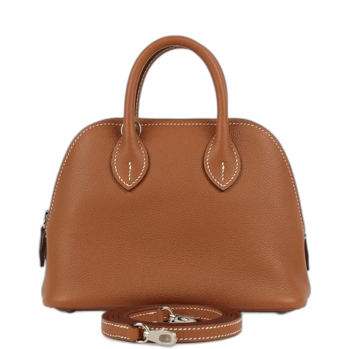 hermes Hermes 1923 Bolide Mini Gold Evercolor Palladium Hardware