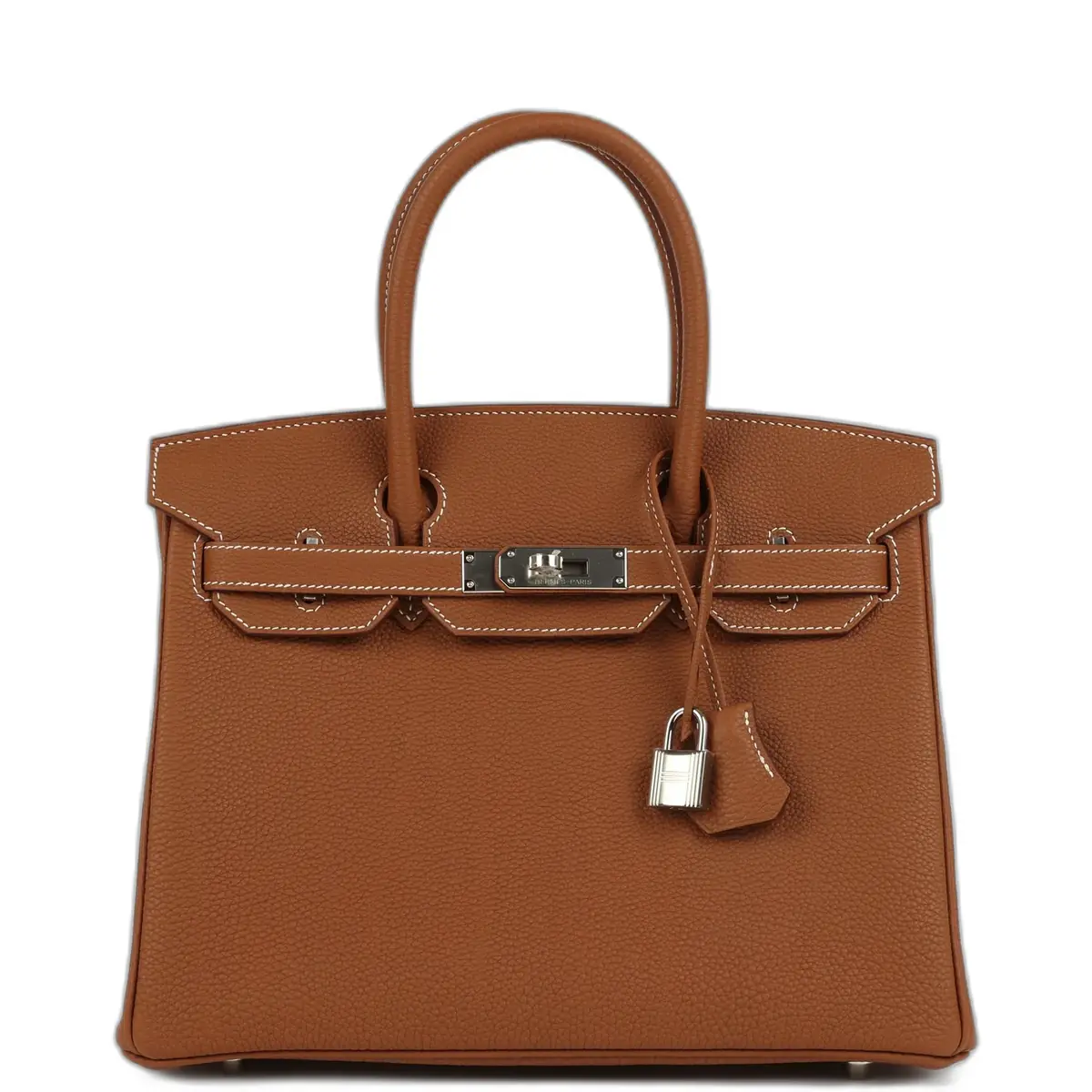 hermes Hermes Birkin 30 Gold Togo Palladium Hardware