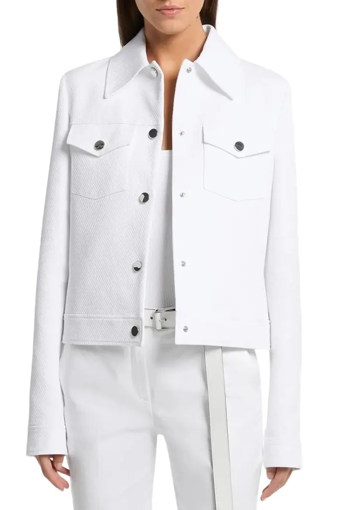Michael Kors Collection Button Front Jacket