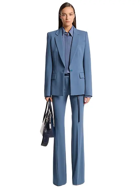 Michael Kors Collection Tyler Stretch Wool Crepe Blazer