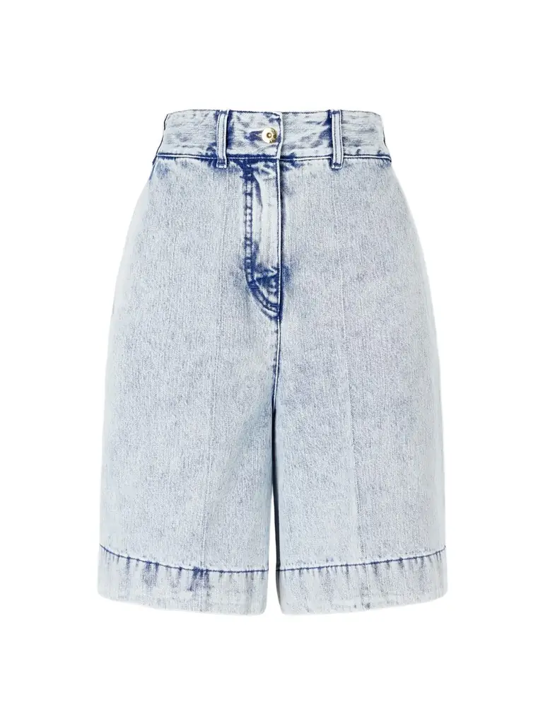 Patou Denim Bermuda Shorts