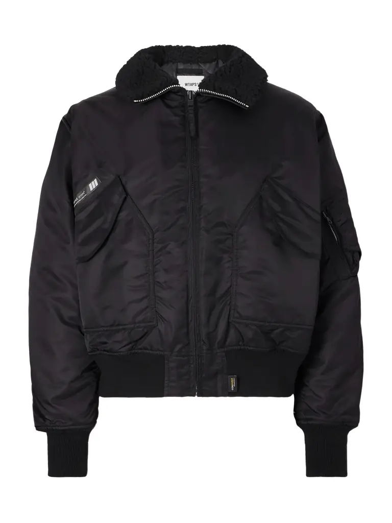 WTAPS Padded Fleece-Trimmed Shell Jacket - Men