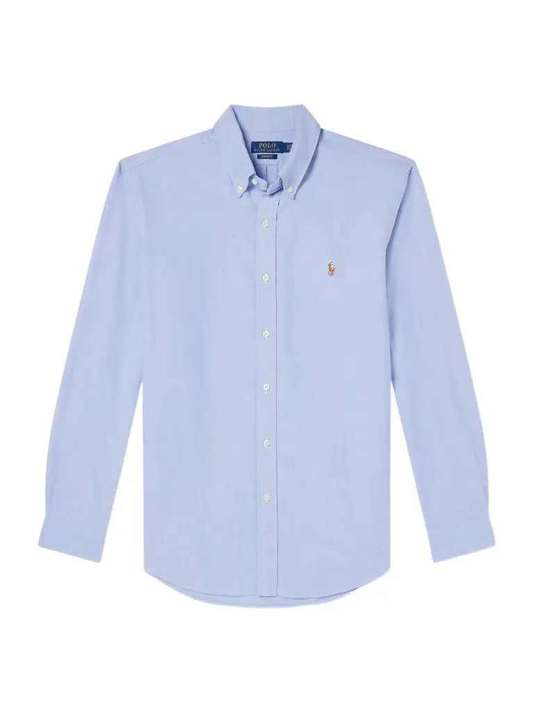 Polo Ralph Lauren Button-Down Collar Logo-Embroidered Cotton Oxford Shirt - Men