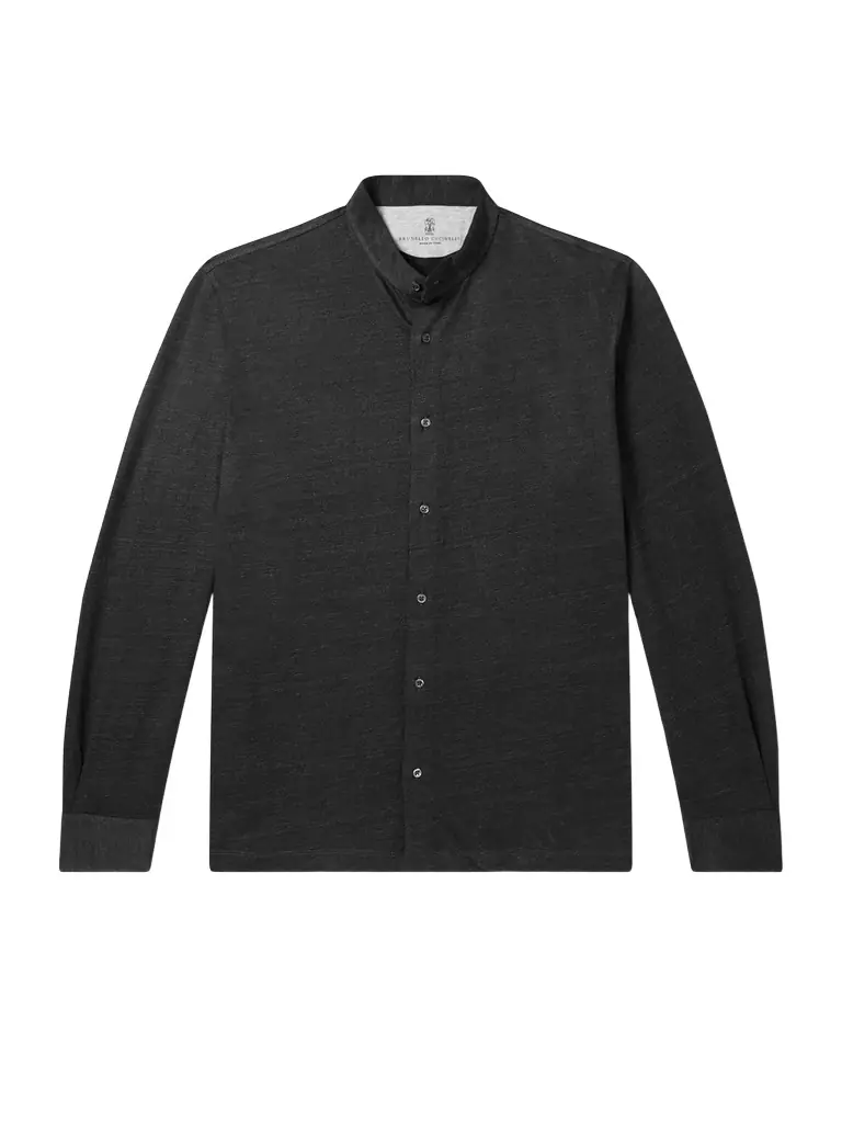 Brunello Cucinelli Linen and Cotton-Blend Shirt - Men