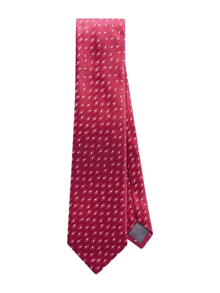 Charvet 8.5cm Embroidered Silk Tie - Men