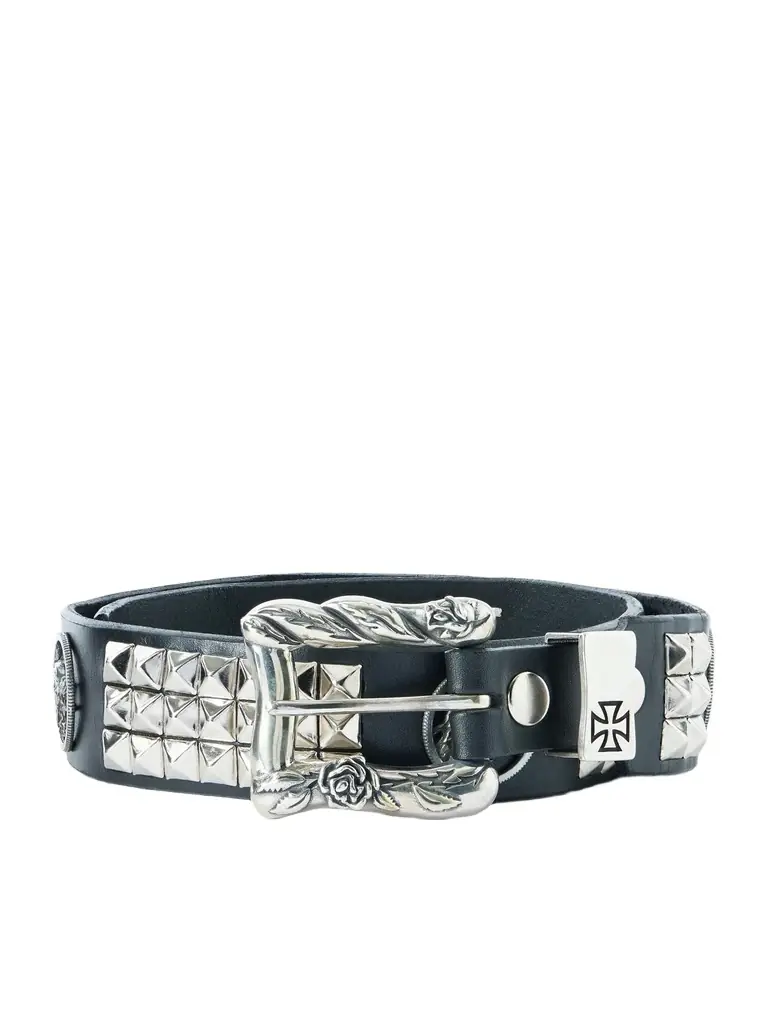 Enfants Riches Déprimés Dog In Restraint 3.5cm Studded Leather Belt - Men