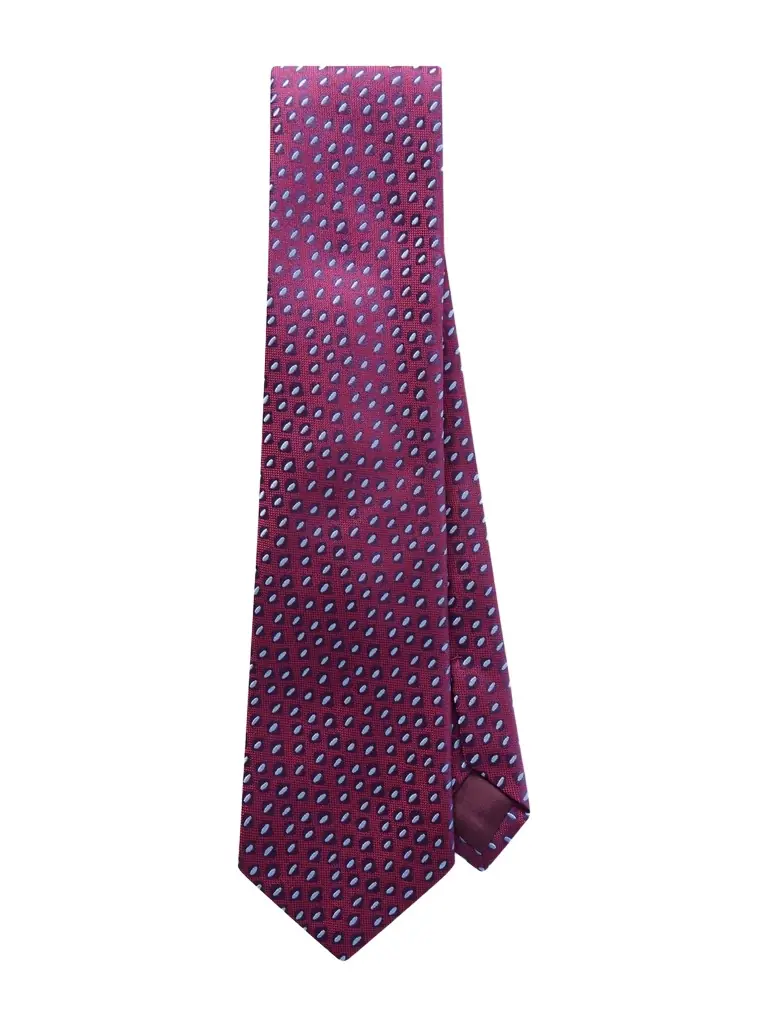 Charvet 8.5cm Embroidered Silk-Jacquard Tie - Men