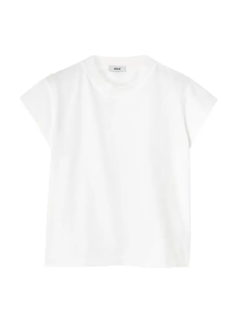 AGOLDE Bryce Cotton-jersey T-shirt