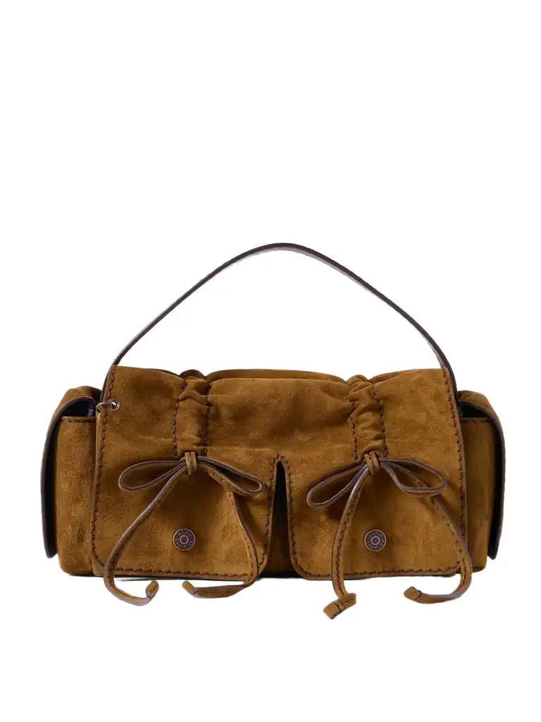 Acne Studios Suede Shoulder Bag