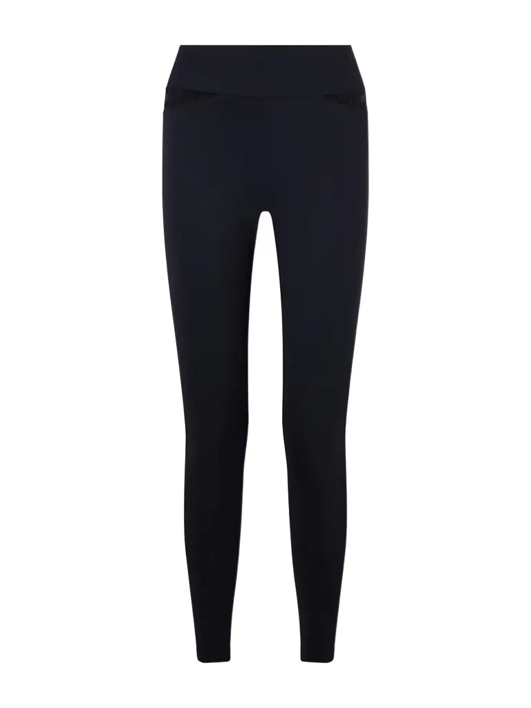 Eres Comaneci Mesh-trimmed Stretch-jersey Leggings