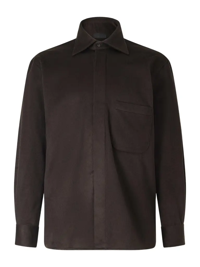 Saman Amel Cashmere Shirt Jacket - Men