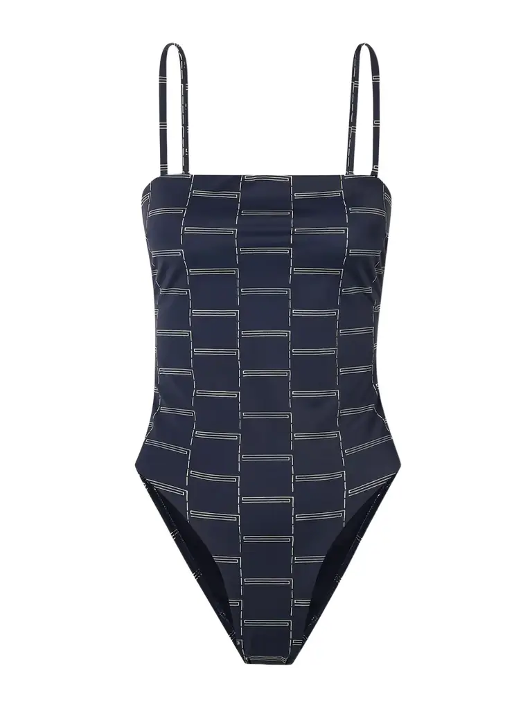 Matteau Petite Square Printed Swimsuit