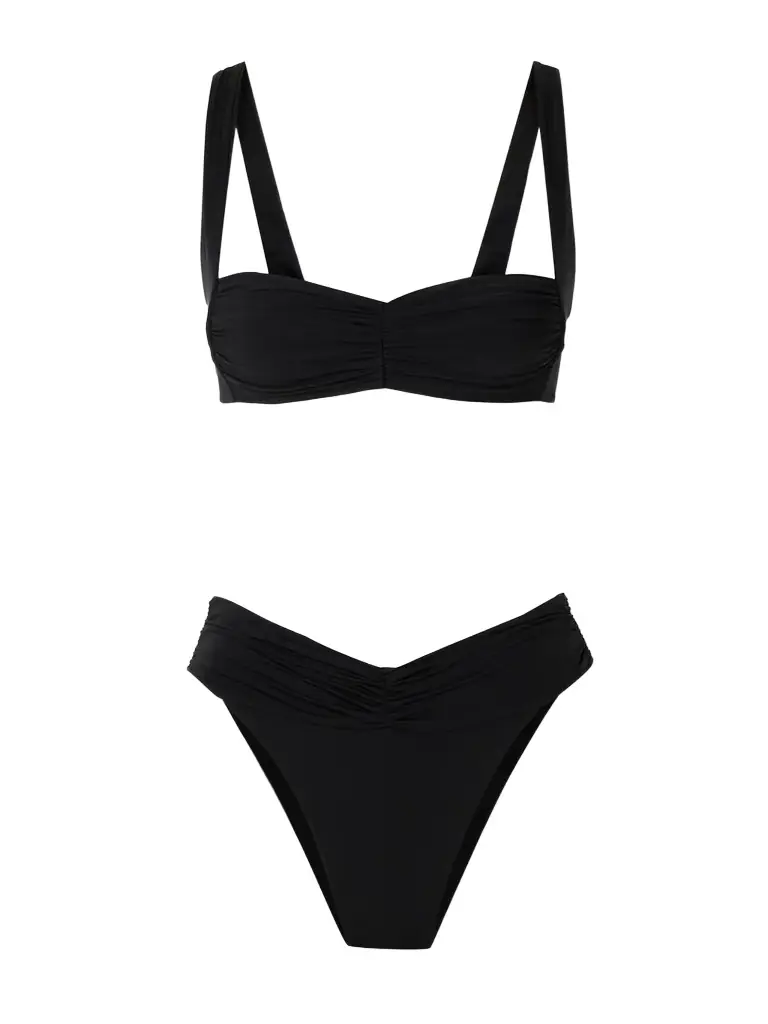 Maygel Coronel Guandú Ruched Bikini