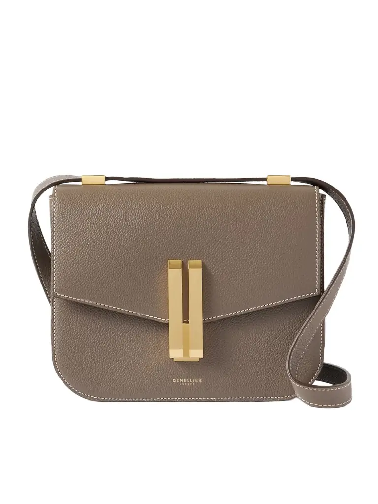 DeMellier The Vancouver Textured-leather Shoulder Bag