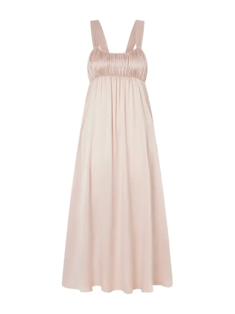 Chloé Silk-satin Maxi Dress