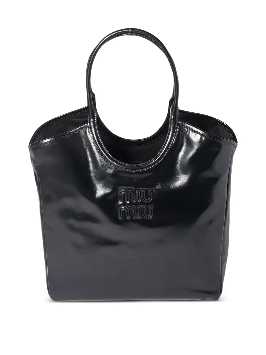 Miu Miu Ivy Leather Tote - Women's Bags