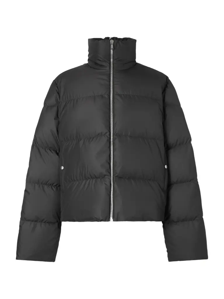 Rick Owens + Moncler Cyclopic Quilted Shell Down Jacket