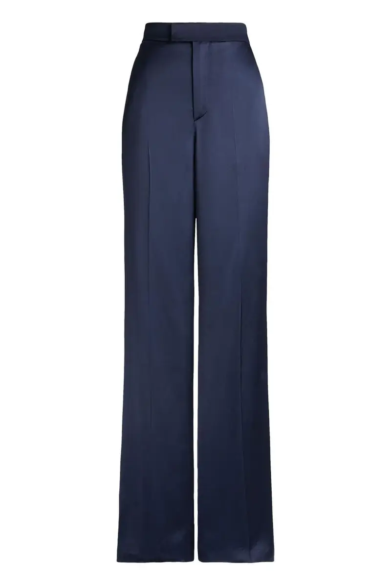 Ralph Lauren Dean Stretch Satin Pant