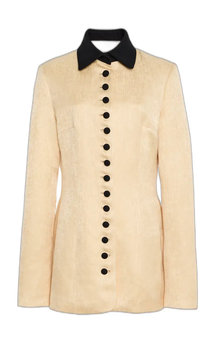 Rosie Assoulin Row; Row; Row Your Buttons Blazer