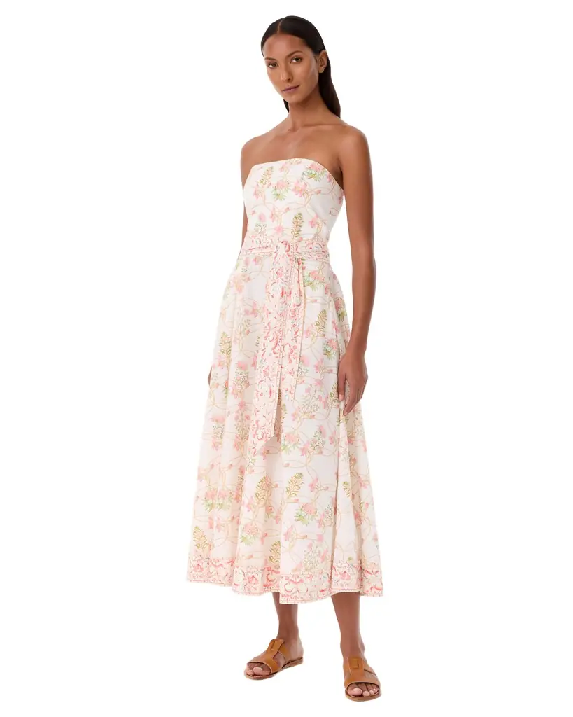 Emporio Sirenuse Yulia Dress in Rose Garden Print