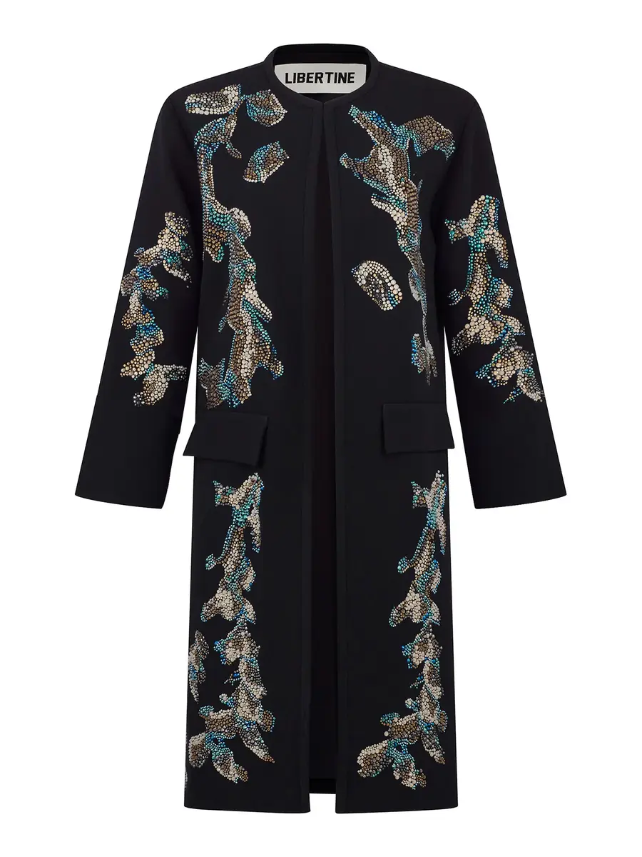 Libertine Trail of Leaves Duster Coat